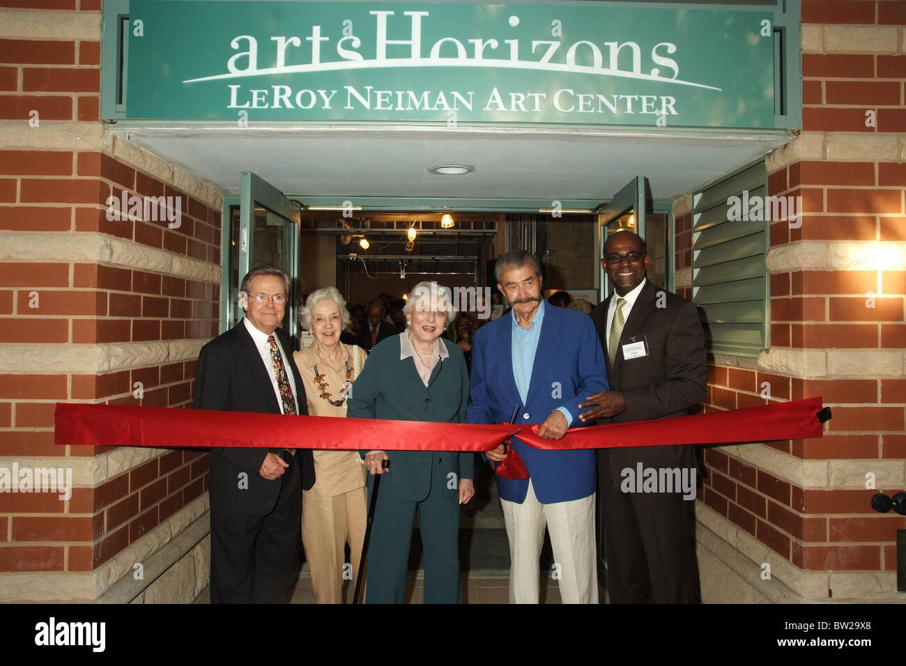 Arts Horizons LeRoy Neiman Art Center Grand Opening Stock Photo