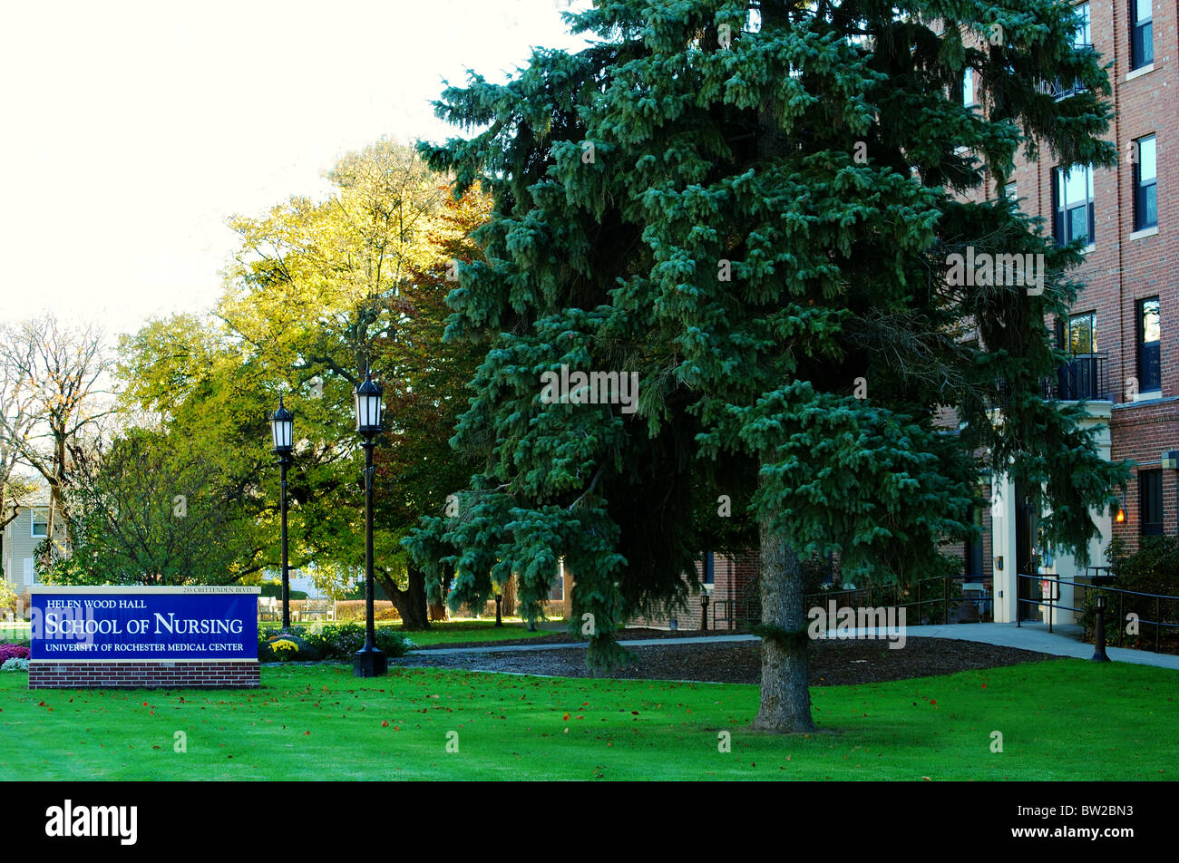 Helen Wood School of Nursing University of Rochester Stock Photo Alamy