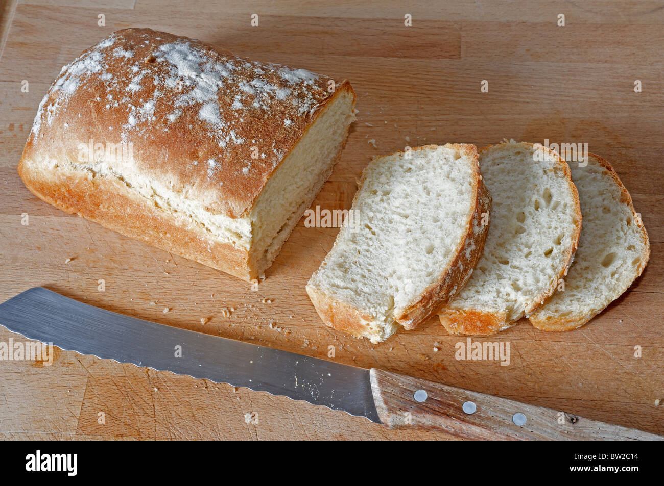 Homemade bread Stock Photo