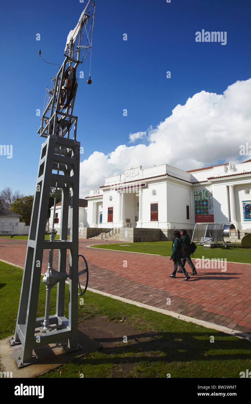 Sculpture outside National Gallery, Company's Gardens, City Bowl, Cape
