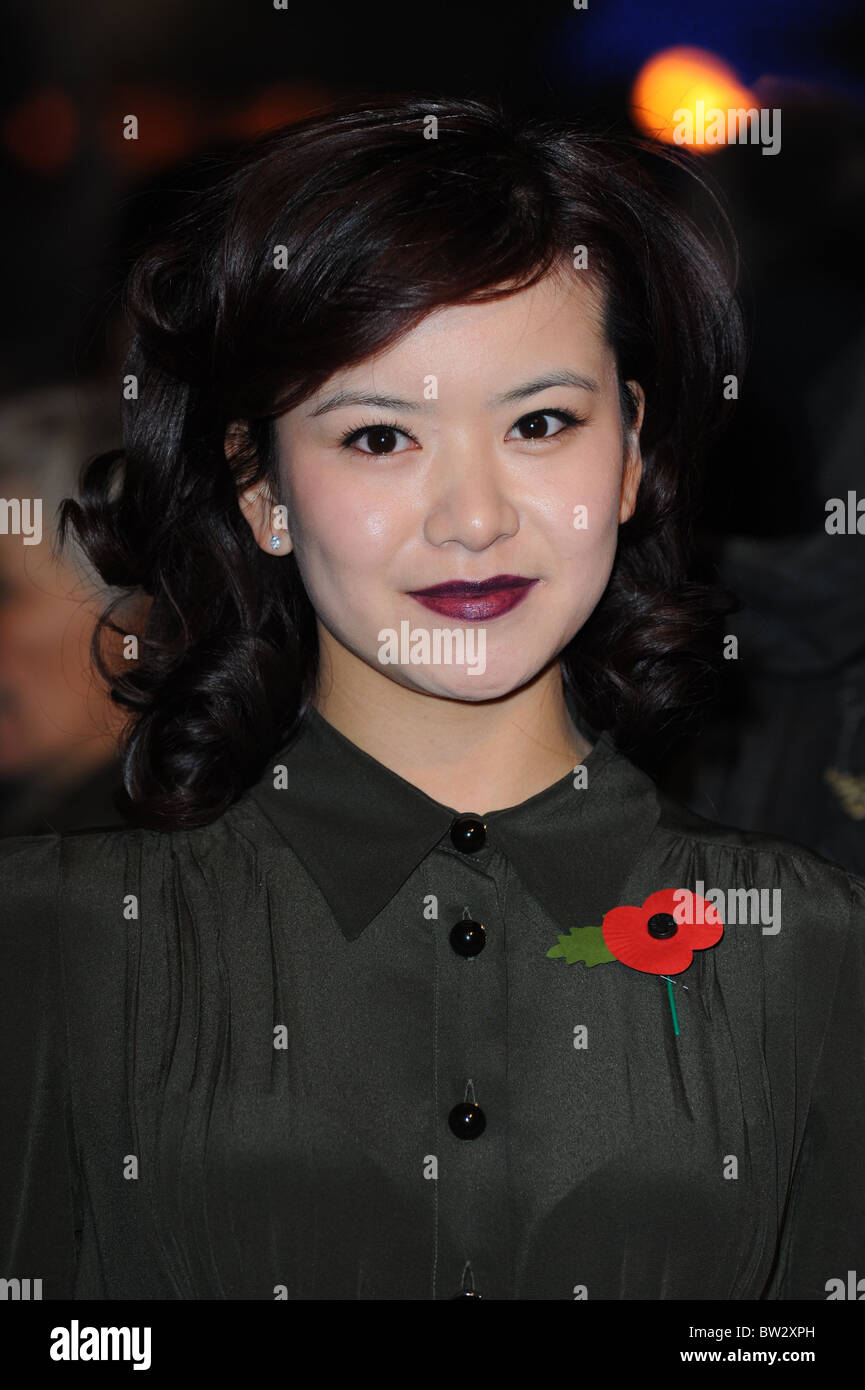 KATIE LEUNG HARRY POTTER AND THE DEATHLY HALLOWS - PART 1 - FILM PREMIERE LEICESTER SQUARE LONDON ENGLAND 11 November 2010 Stock Photo