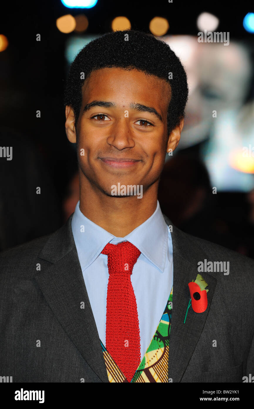 Alfie Enoch Harry Potter And The Deathly Hallows Part 1 Film Premiere Leicester Square London England 11 November 2010 Stock Photo Alamy