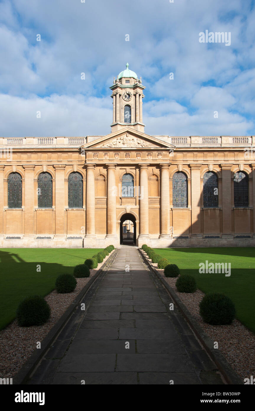 Queen's College, Oxford University, England Stock Photo
