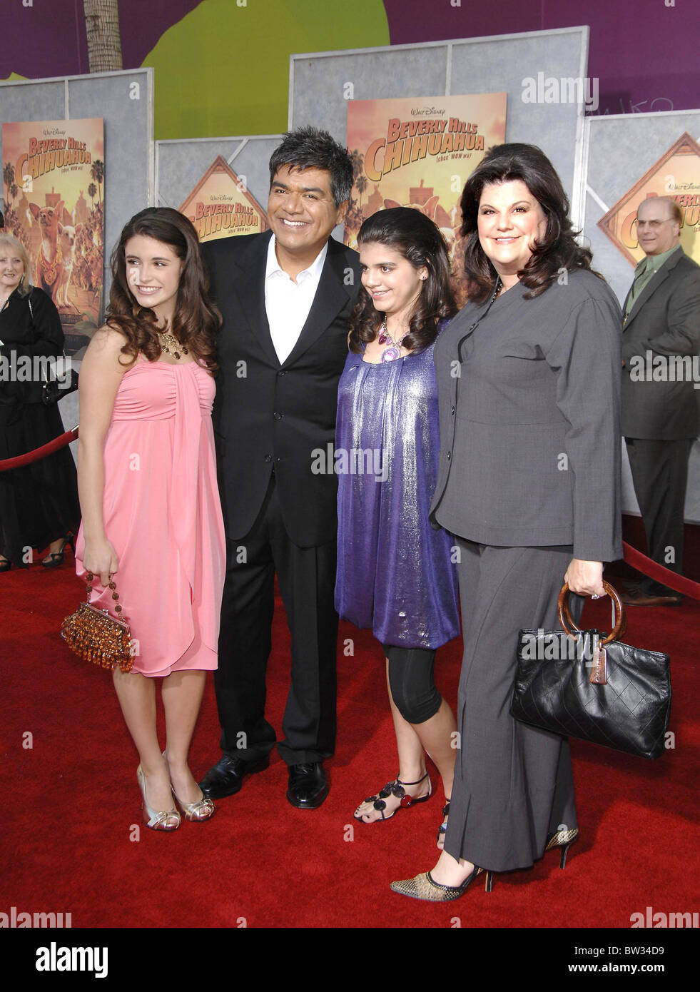 George lopez and family hi-res stock photography and images - Alamy