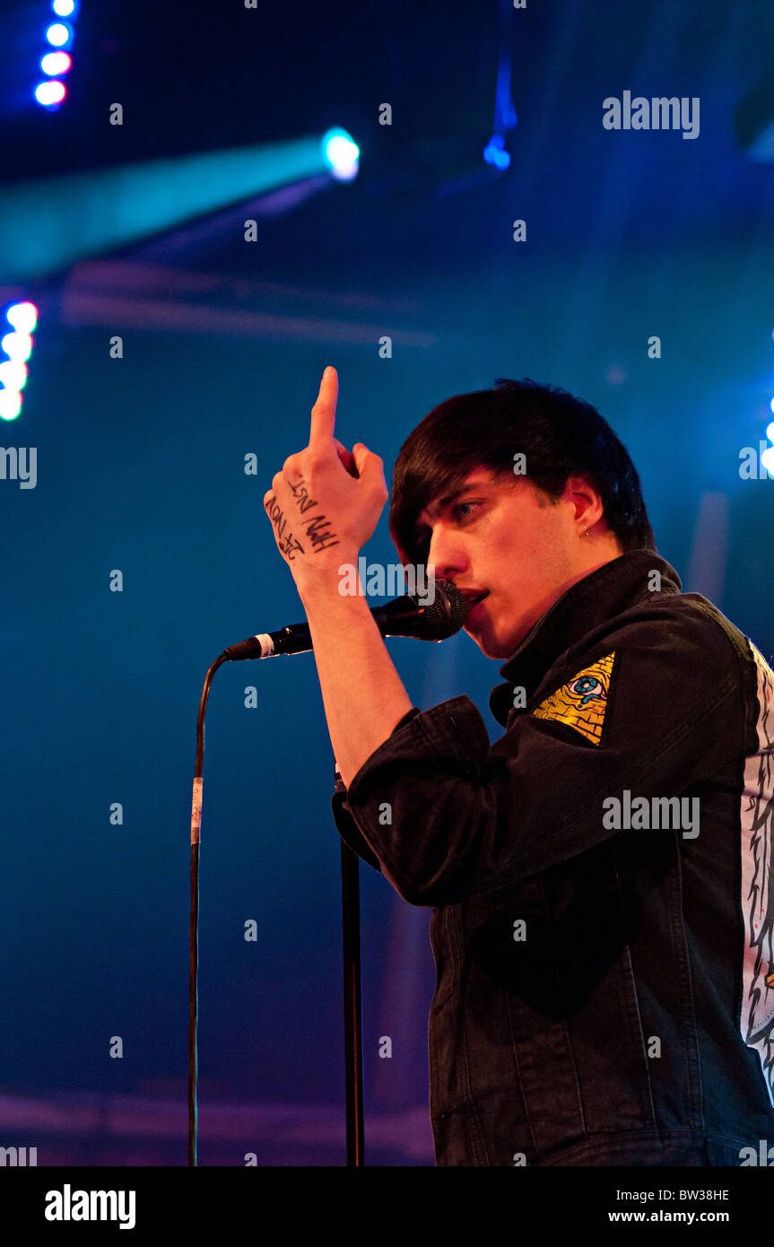 Gustav Wood Of The Young Guns Performing At Arts Fest Birmingham 10 Stock Photo Alamy