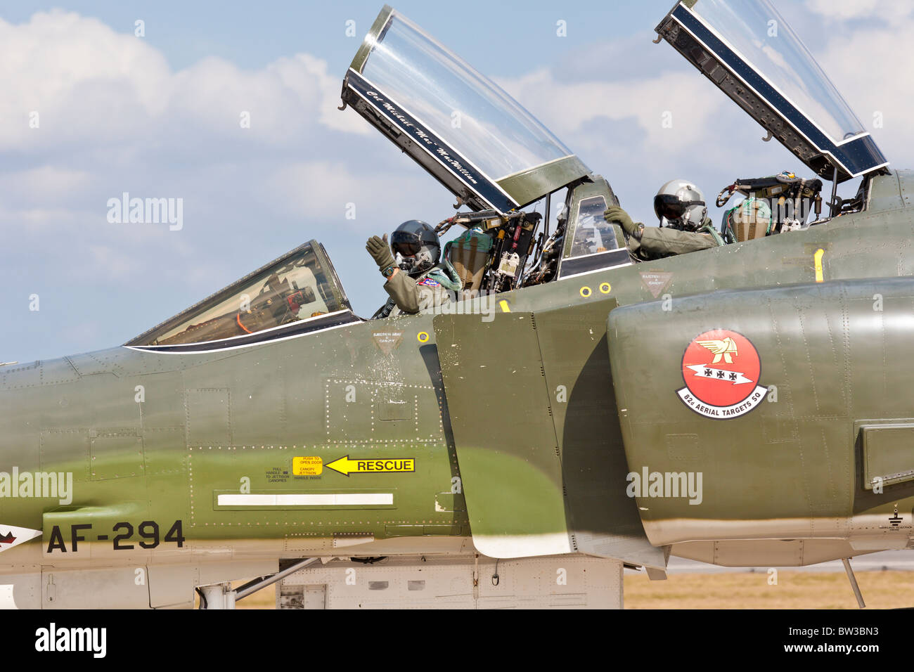 F-4 Phantom II at air show at NAS Jacksonville, Florida Stock Photo