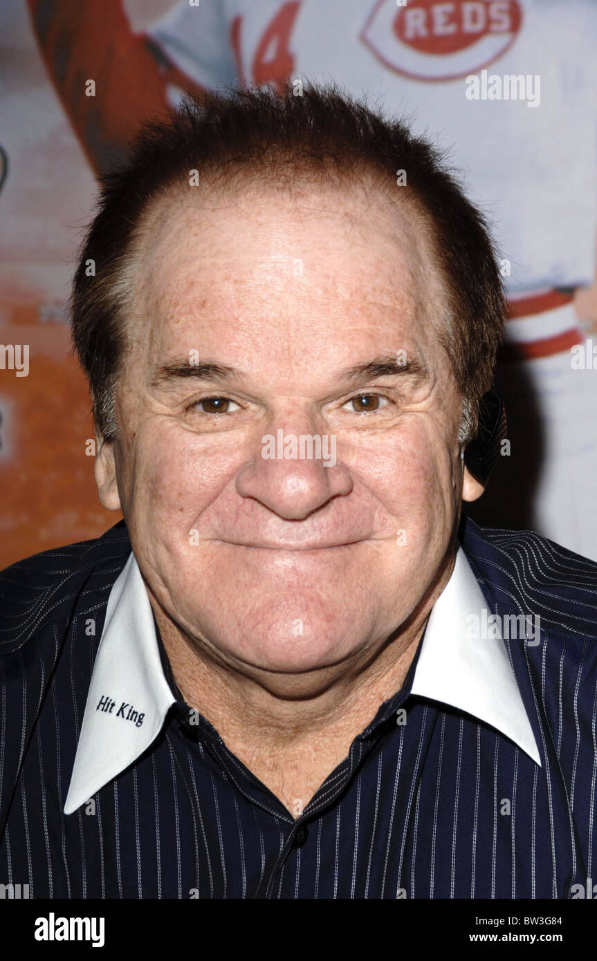 Pete Rose Autograph Signing Stock Photo Alamy
