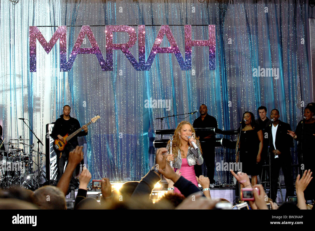 ABC Good Morning America Concert with Mariah Carey Stock Photo Alamy