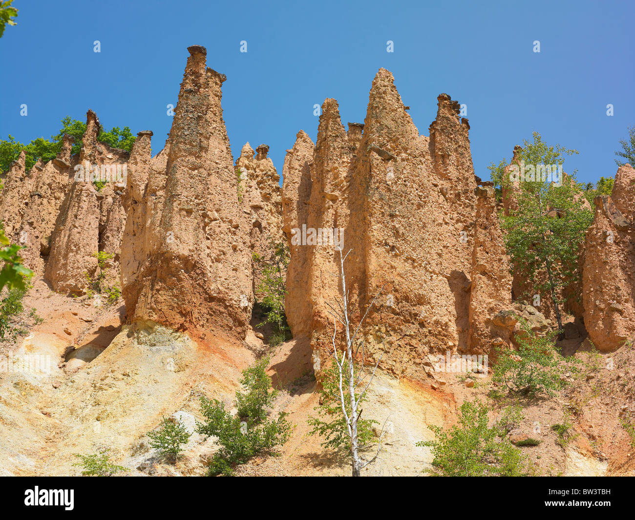 Natural attraction in Serbia - Devils Town, Đavolja Varoš, Djavolja Varos Stock Photo