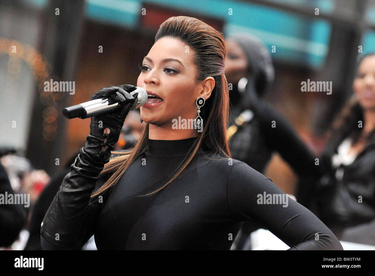 Beyonce at NBC Today Show Concert Stock Photo - Alamy