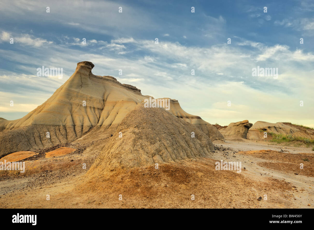 Badlands Of Dinosaur Provincial Park, Alberta, Canada Stock Photo - Alamy