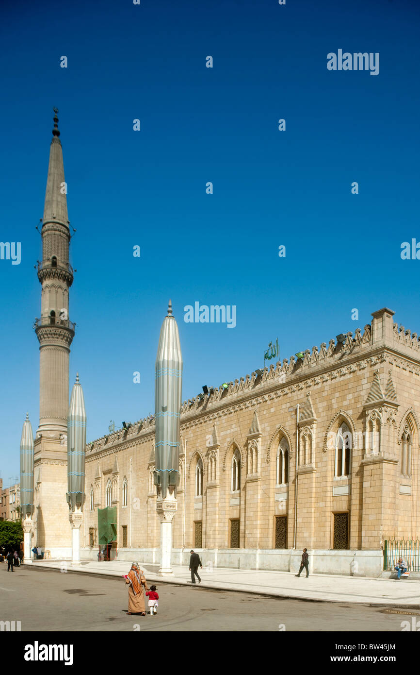 Aegypten, Kairo, Midan Hussein, Hussein Moschee Stock Photo