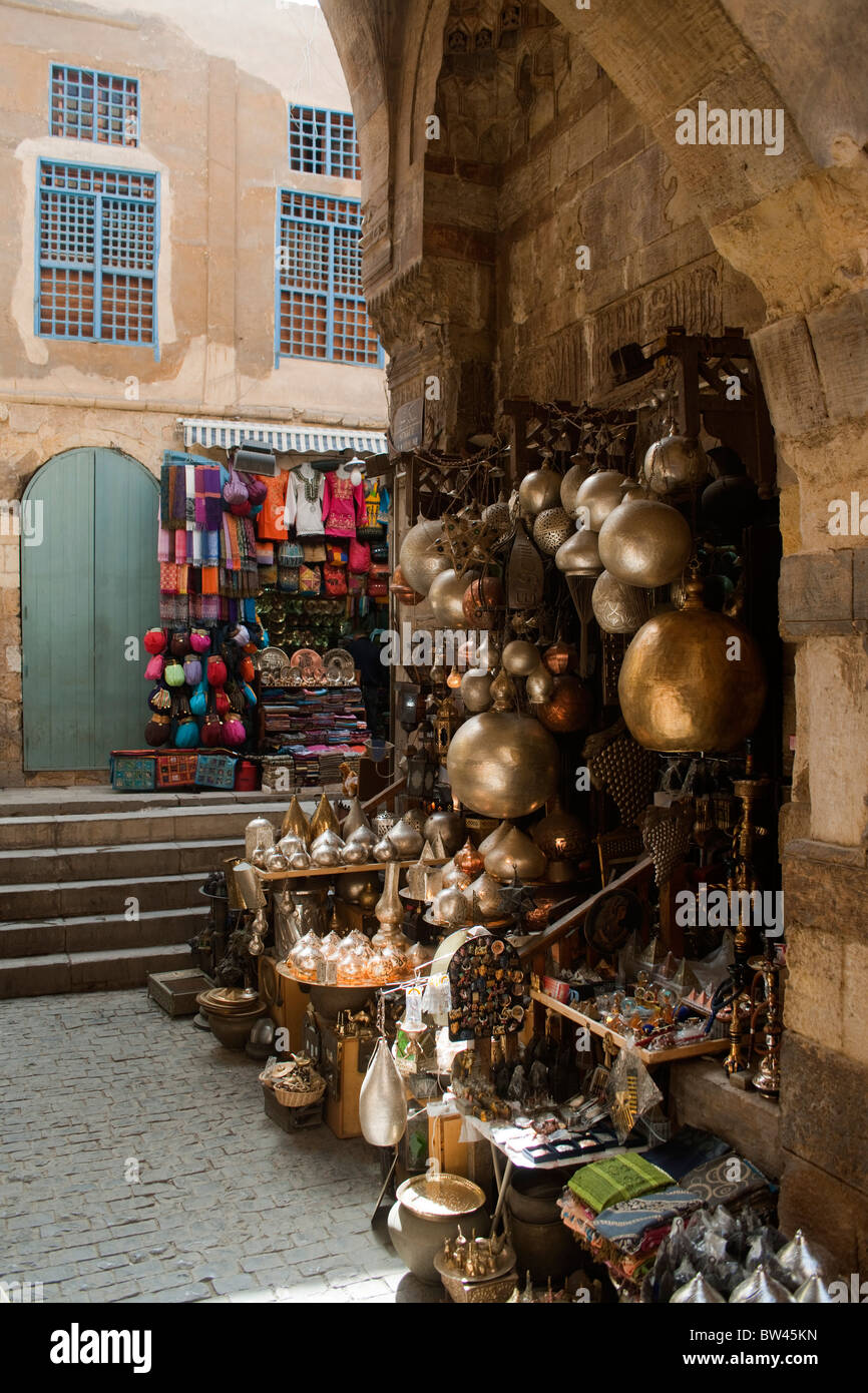 Aegypten, Kairo, im Souk Khan el Khalili, Stock Photo