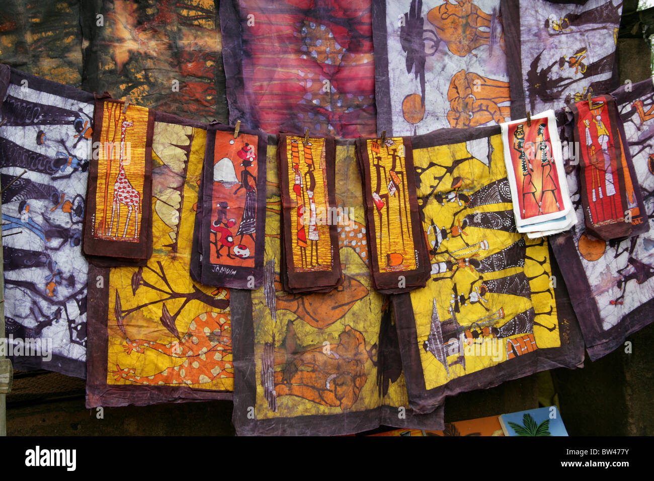 African Art on Linen Products, Blyde River Canyon, Mpumalanga, South