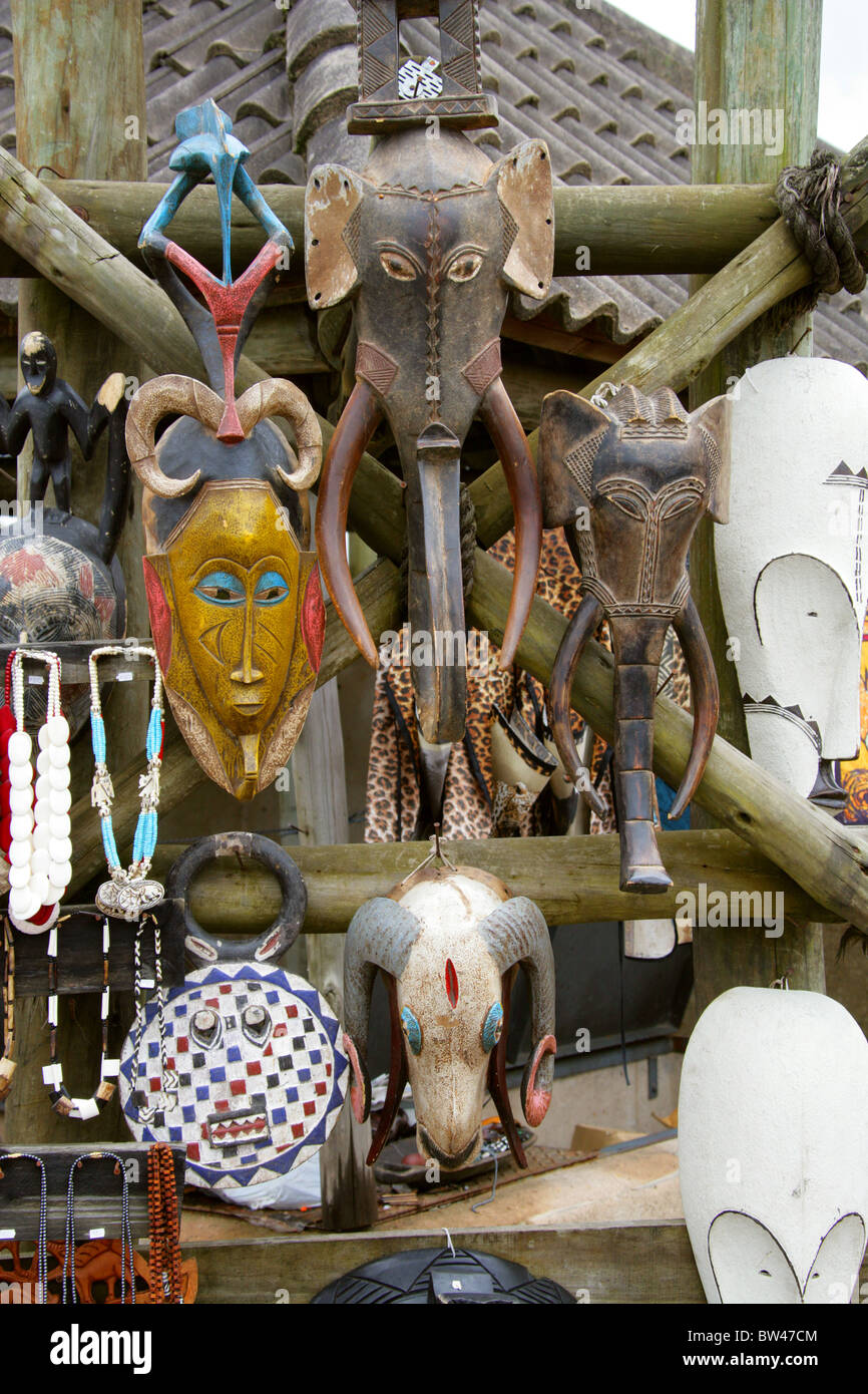 African Masks, Blyde River Canyon, Mpumalanga, South Africa Stock Photo