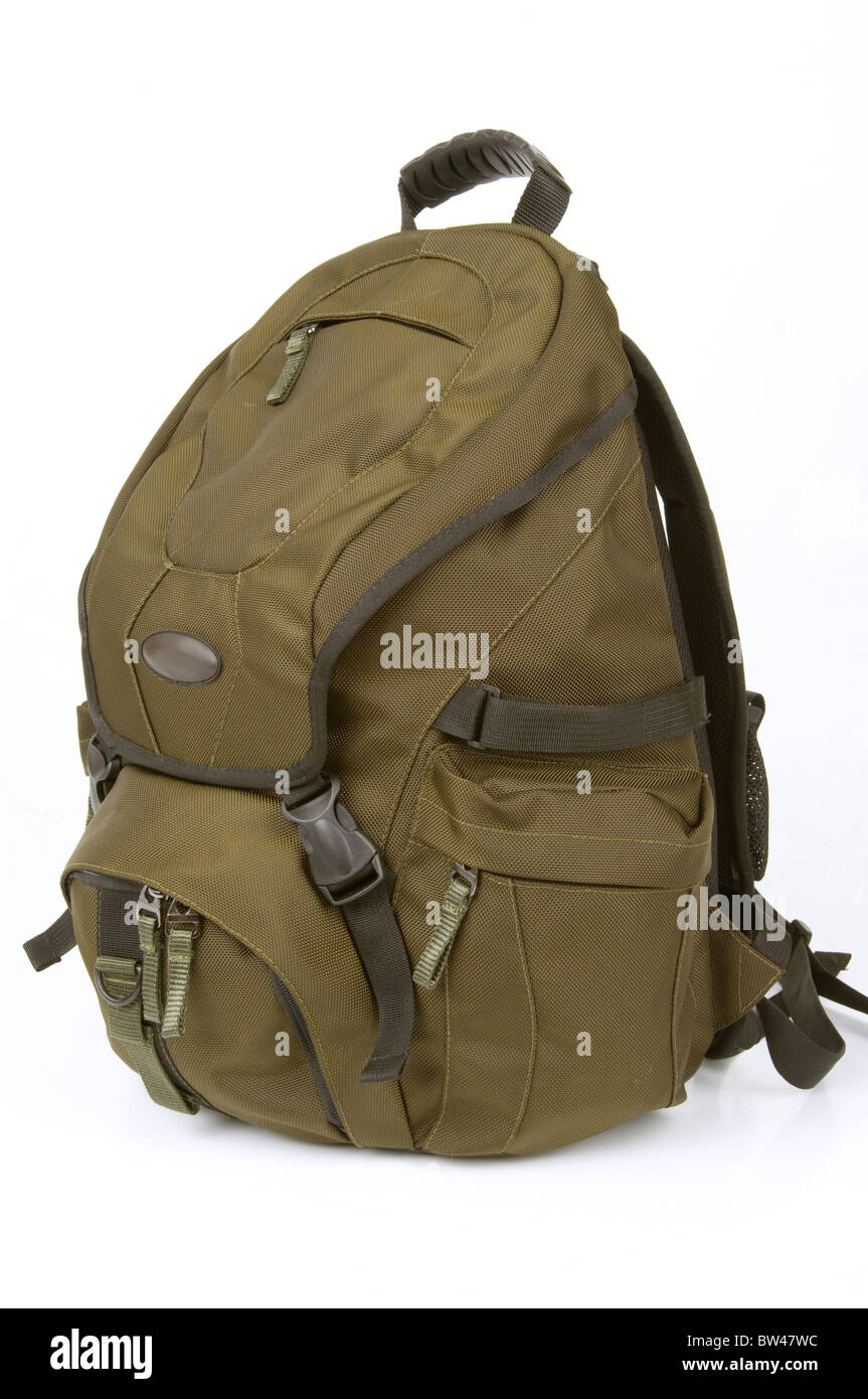 Modern backpack Stock Photo