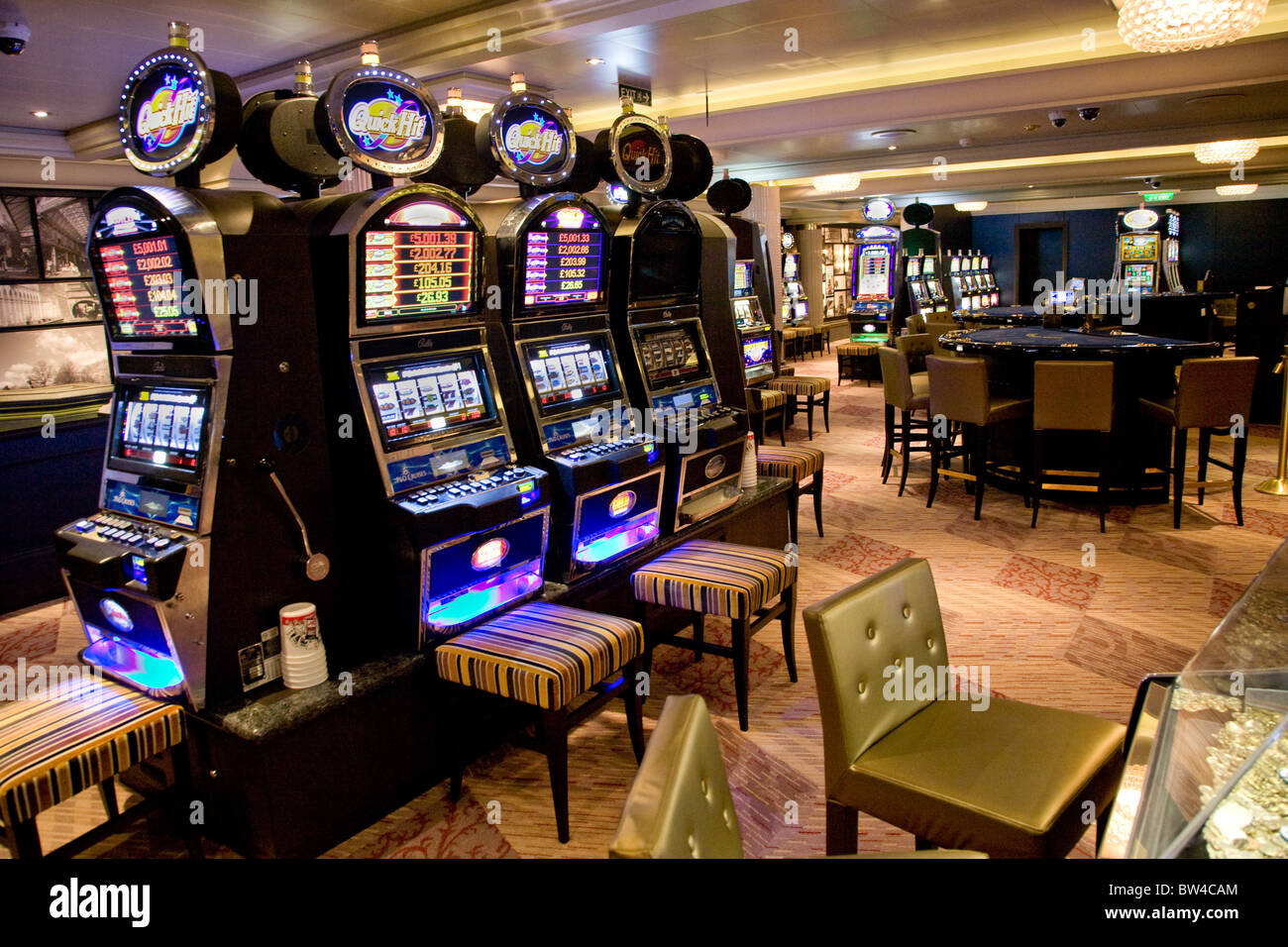 Azura Cruise Ship Casino Slots High Resolution Stock Photography And Images Alamy