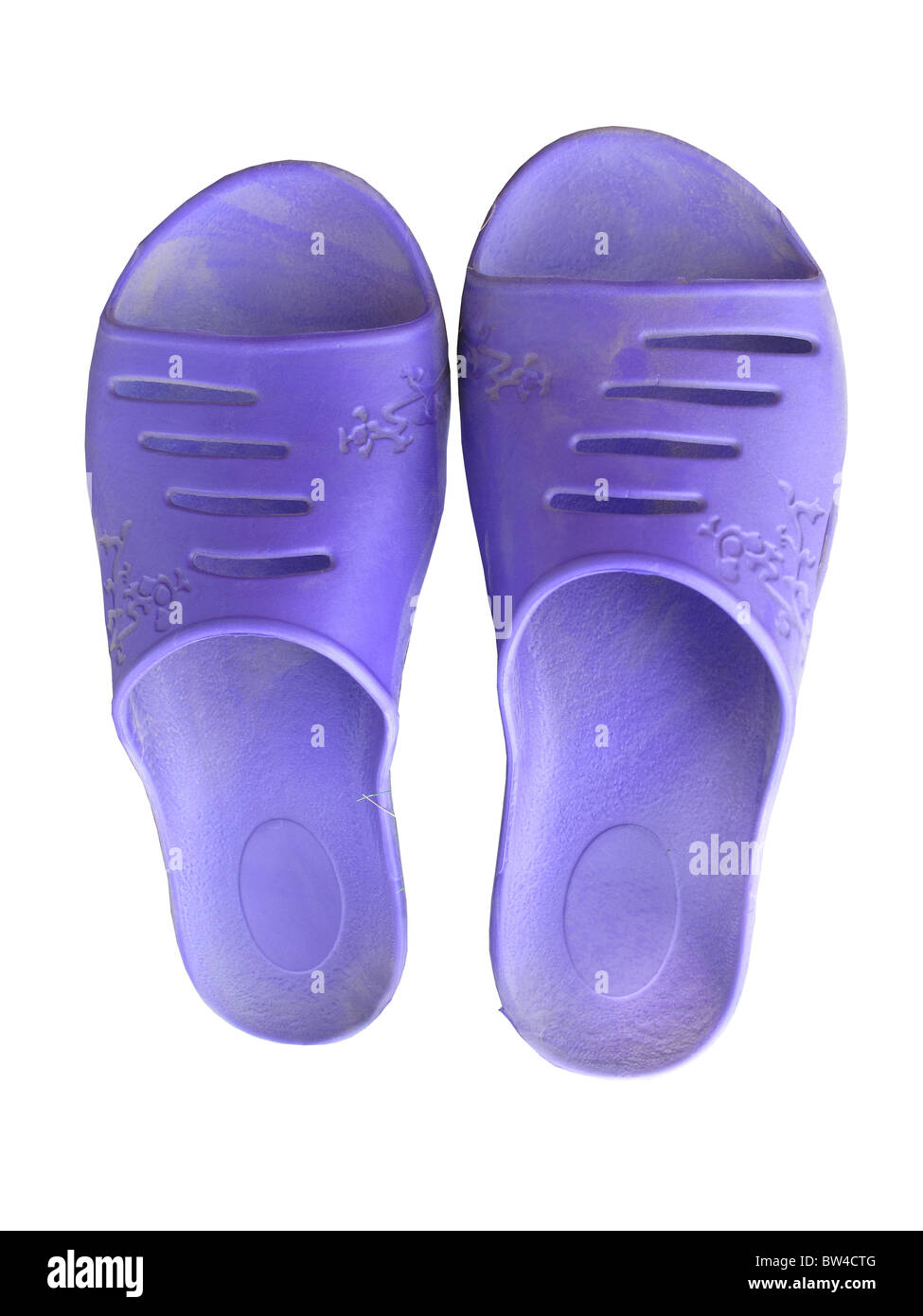 Swimming slipper Stock Photo