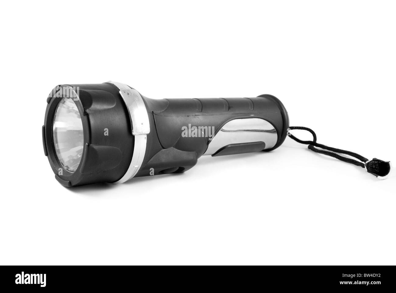 Flashlight isolated on white background Stock Photo - Alamy