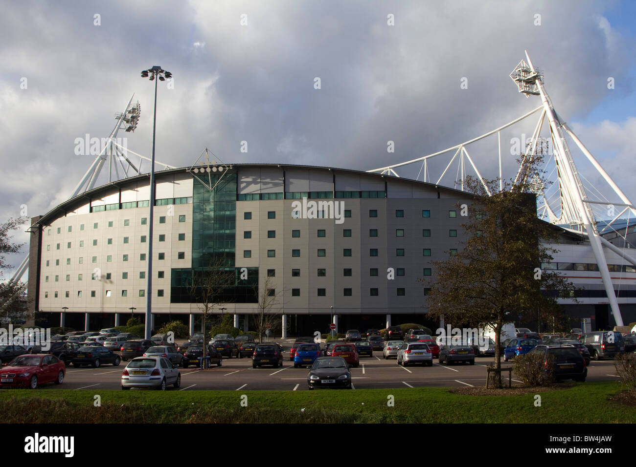 The Reebok Stadium is the home stadium of English Premier League football  club Bolton Wanderers Stock Photo - Alamy