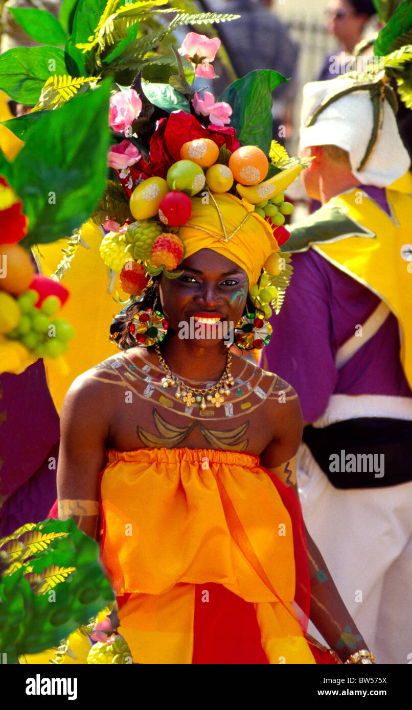 Woman In Carnival Costume, Day Stock Photo - Alamy