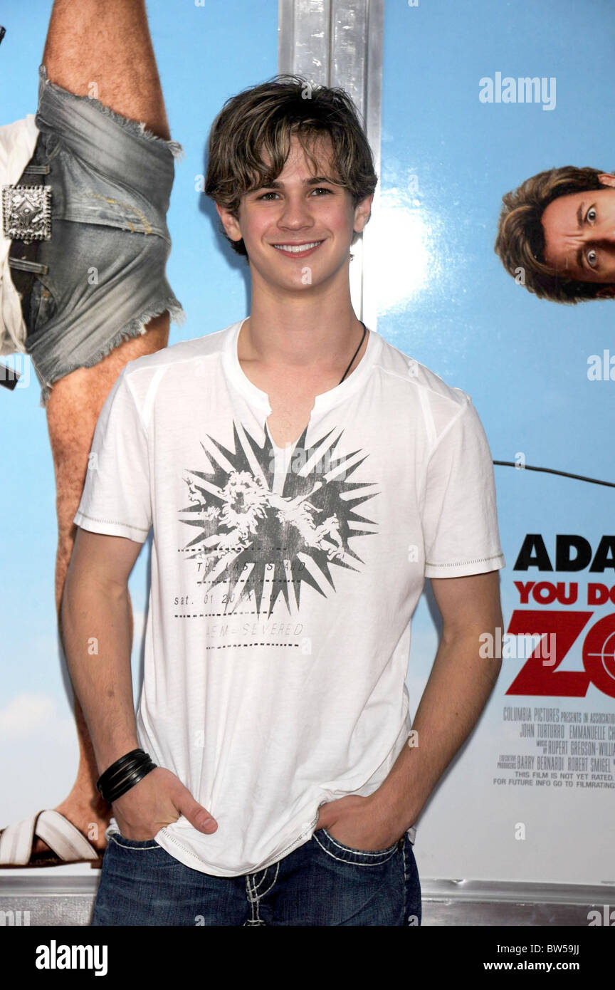 Zohan Young New York Premiere of YOU DON'T MESS WITH THE ZOHAN Stock Photo - Alamy