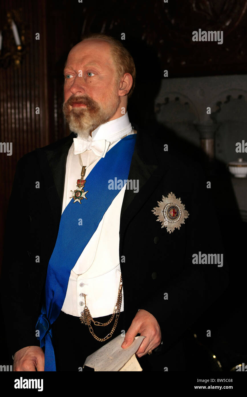 Waxworks mannequin King Edward VIII Bertie, son of Queen Victoria at