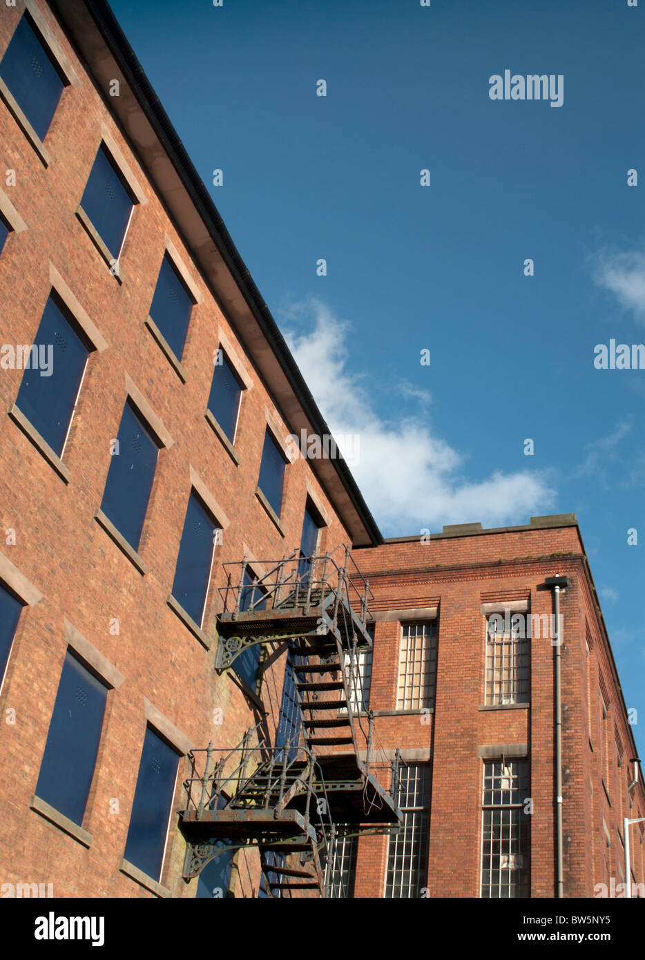 London Silk Mill, Leek, Staffordshire, UK Stock Photo Alamy