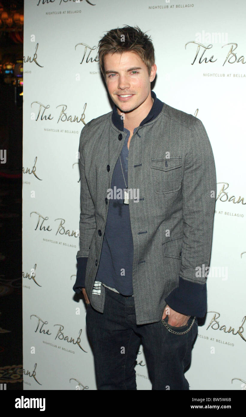 Josh Henderson 27th Birthday Party at The Bank Stock Photo - Alamy