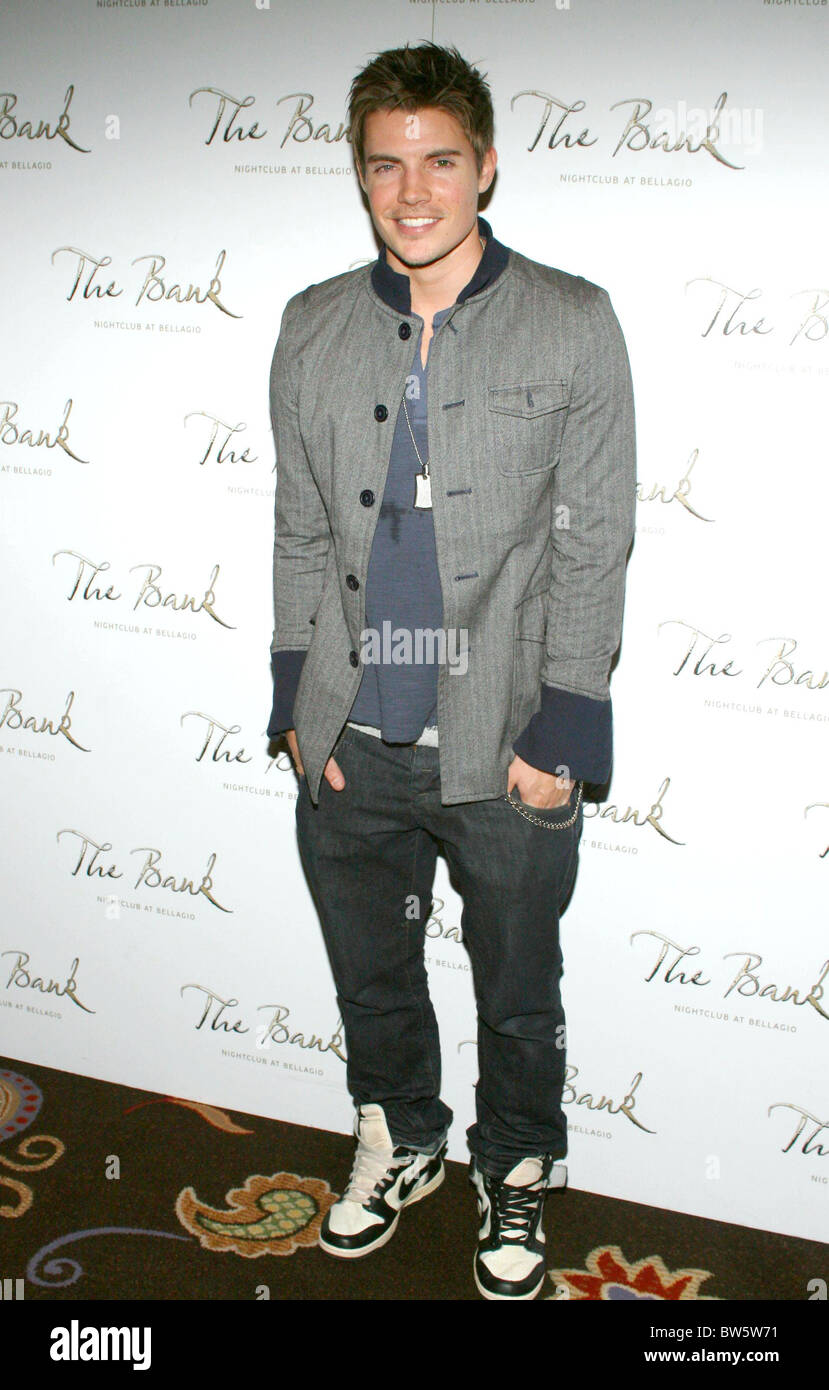 Josh Henderson 27th Birthday Party at The Bank Stock Photo - Alamy