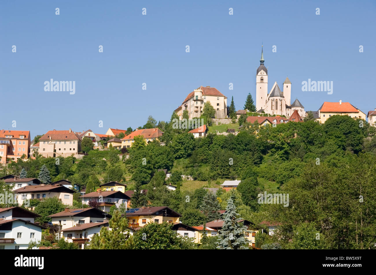Carinthia, Althofen Medieval Town Stock Photo