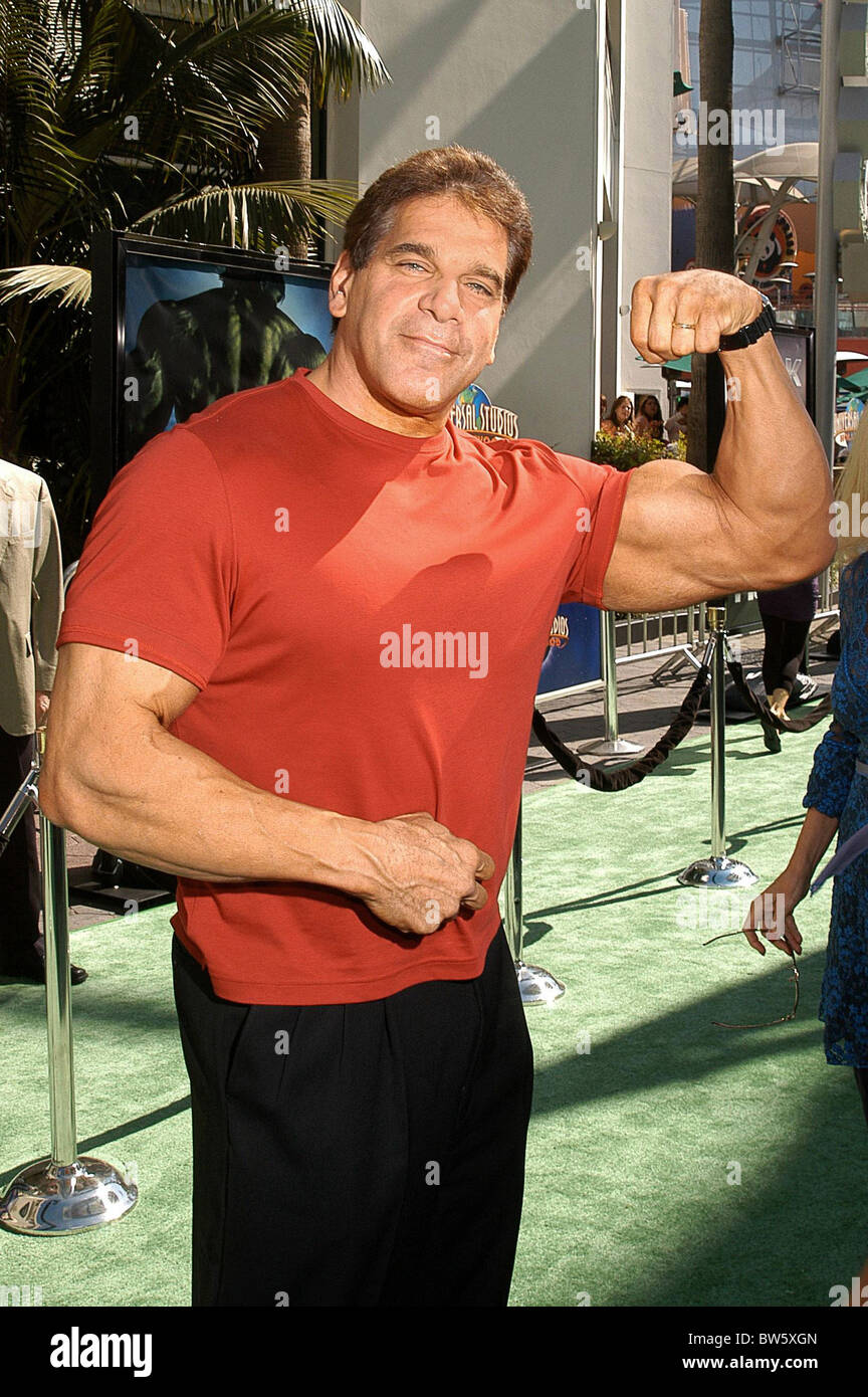 Lou ferrigno hulk hi-res stock photography and images - Alamy