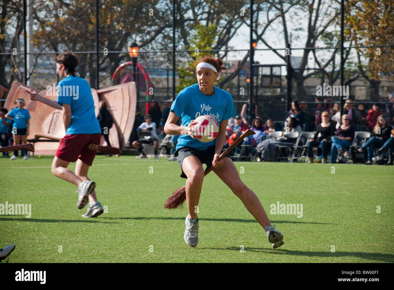 Fourth Annual World Quidditch Cup in New York Stock Photo Alamy