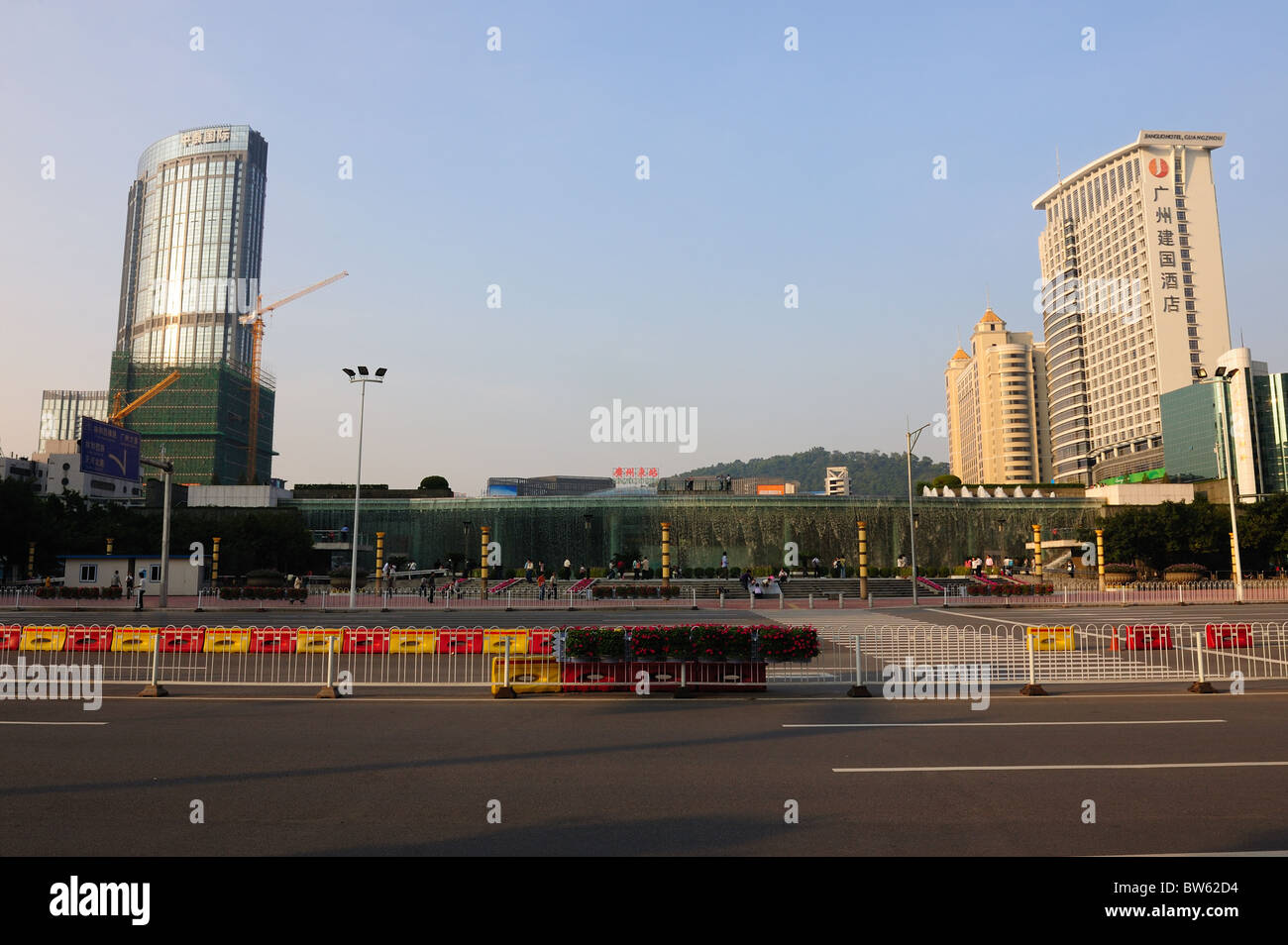 Guangzhou East Railway Station Square Stock Photo Alamy