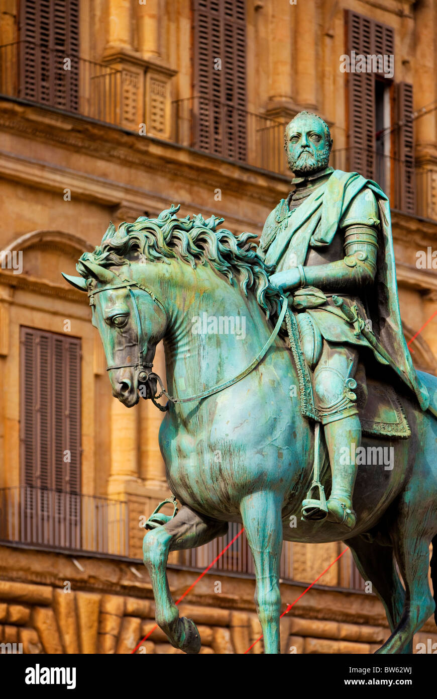 Statue of Cosimo de Medici in Florence Italy Stock Photo
