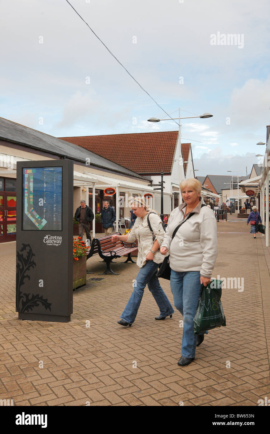 Gretna gateway outlet village hires stock photography and images Alamy