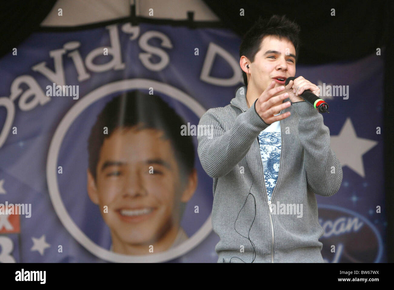 Welcome Home Party for American Idol's David Archuleta Stock Photo