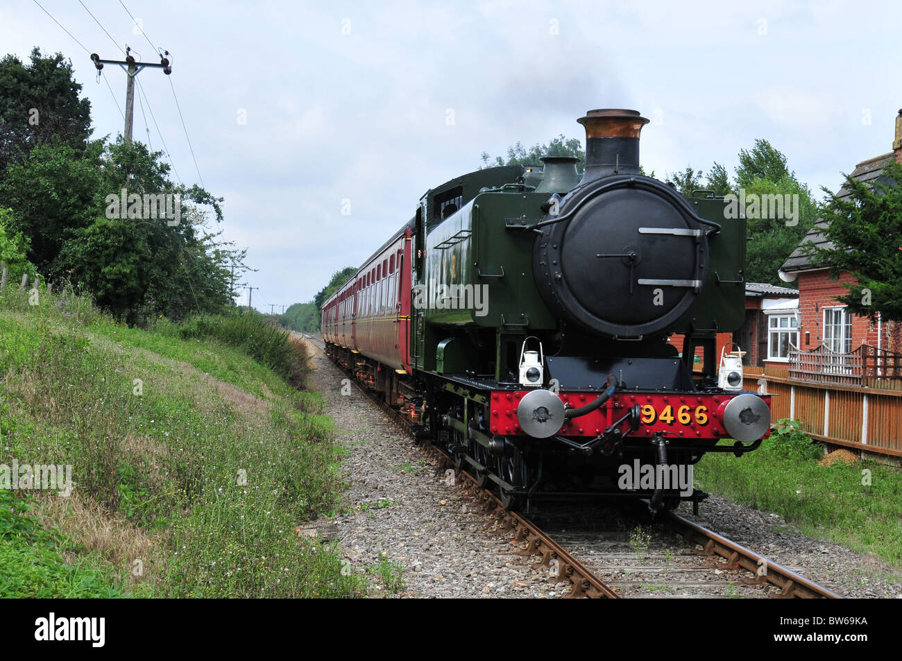 Mid Norfolk Railway Stock Photo - Alamy