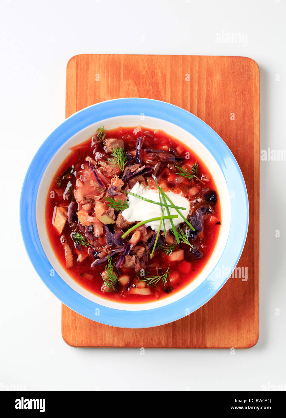 Borscht Stock Photo