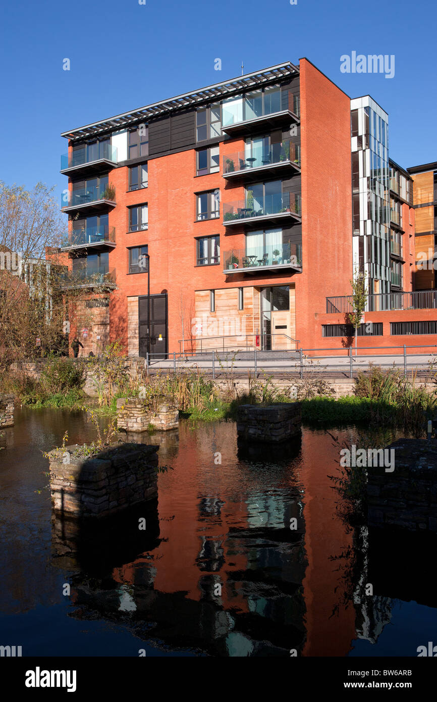 New Development, Kelham Island, Sheffield Stock Photo