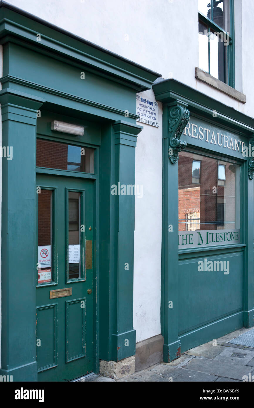 The Milestone pub and restaurant, Sheffield Stock Photo Alamy