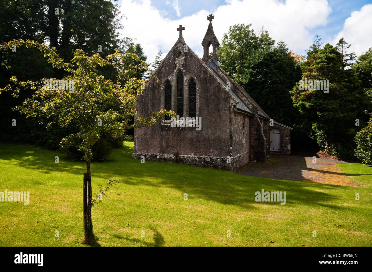 Old church, Dartmoor Stock Photo