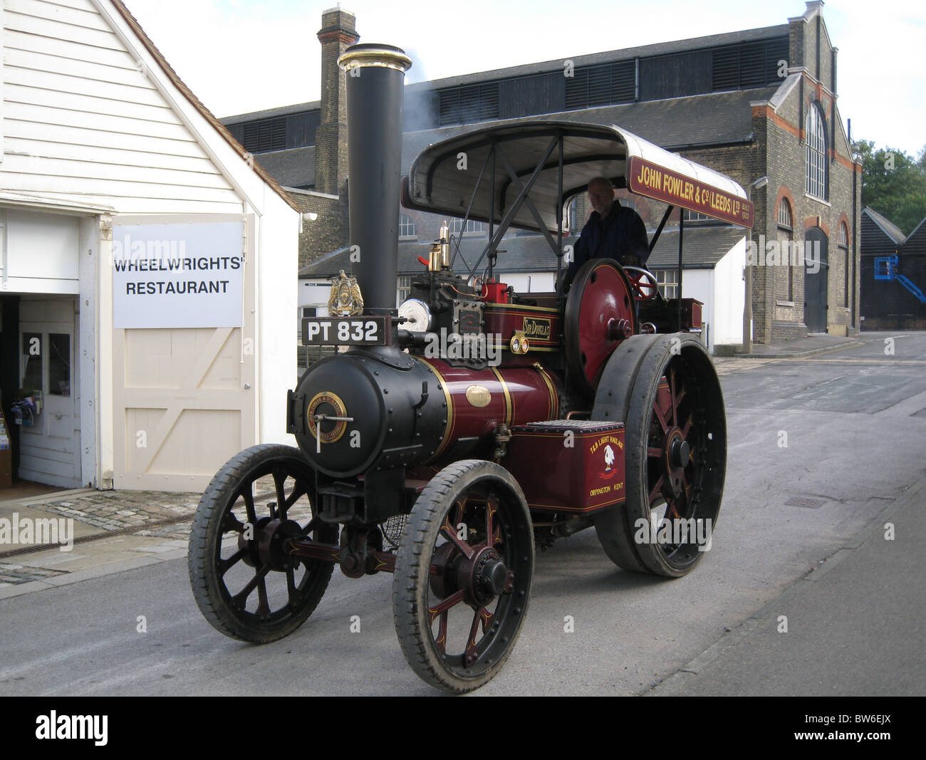 John Fowler of Leeds Traction Engine Sir Douglas Stock Photo Alamy