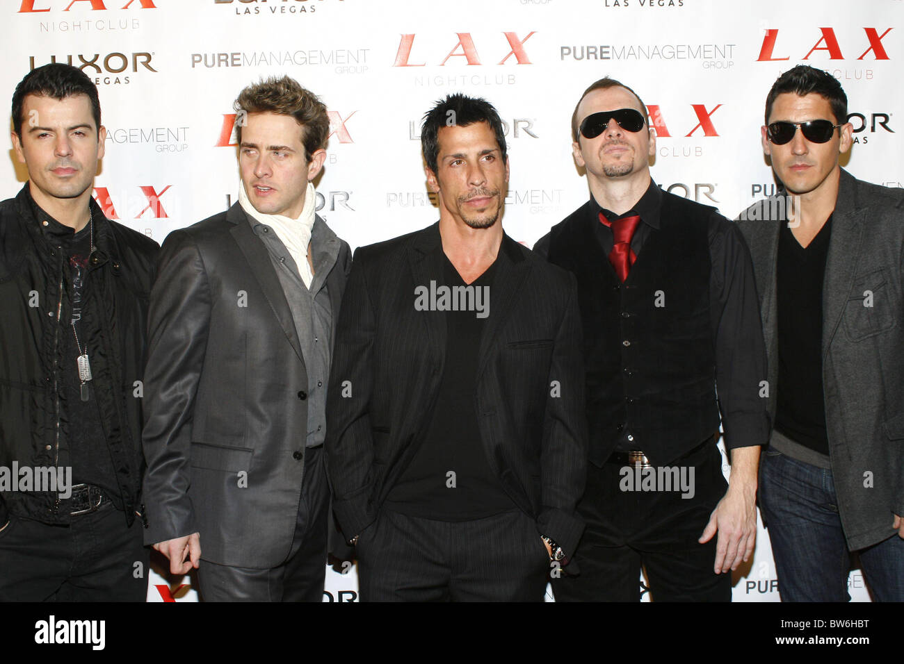 New Kids On The Block Concert After Party Stock Photo Alamy