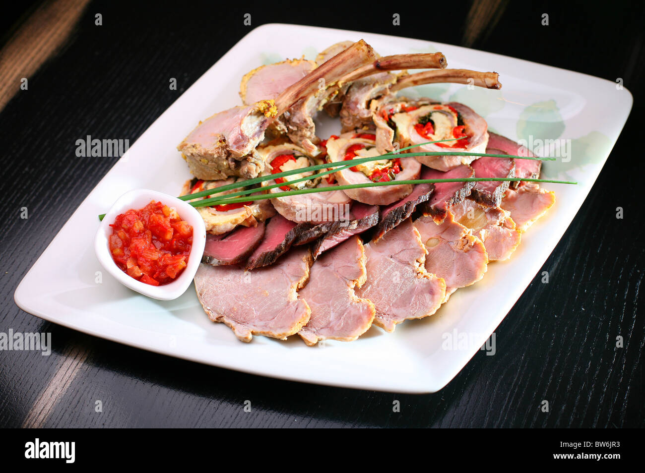 boiled meat Stock Photo Alamy