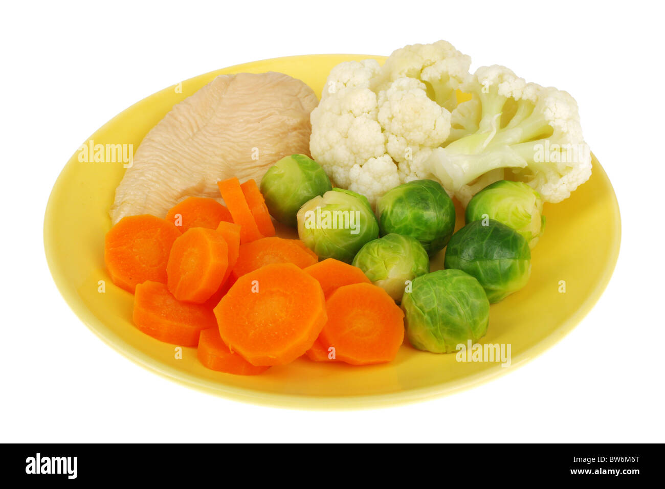 Small Chicken Breast with Vegetables Stock Photo