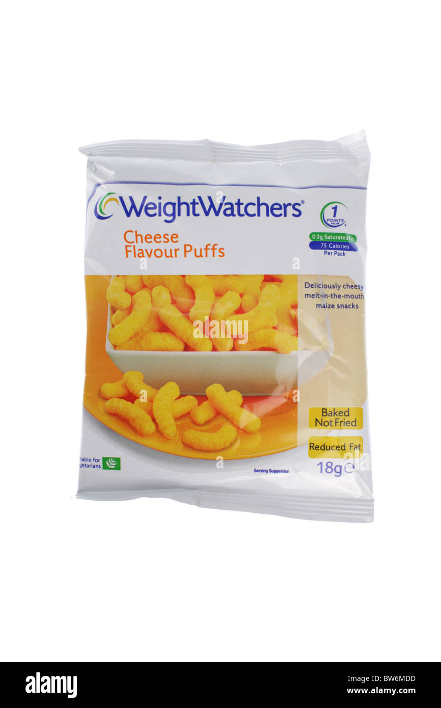 Low Fat Cheese Puffs Stock Photo Alamy