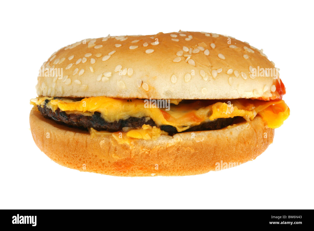 Cheeseburger Stock Photo