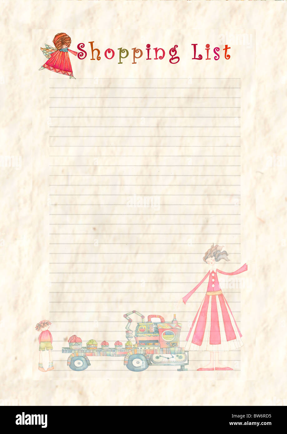 To do list illustration hi-res stock photography and images - Alamy
