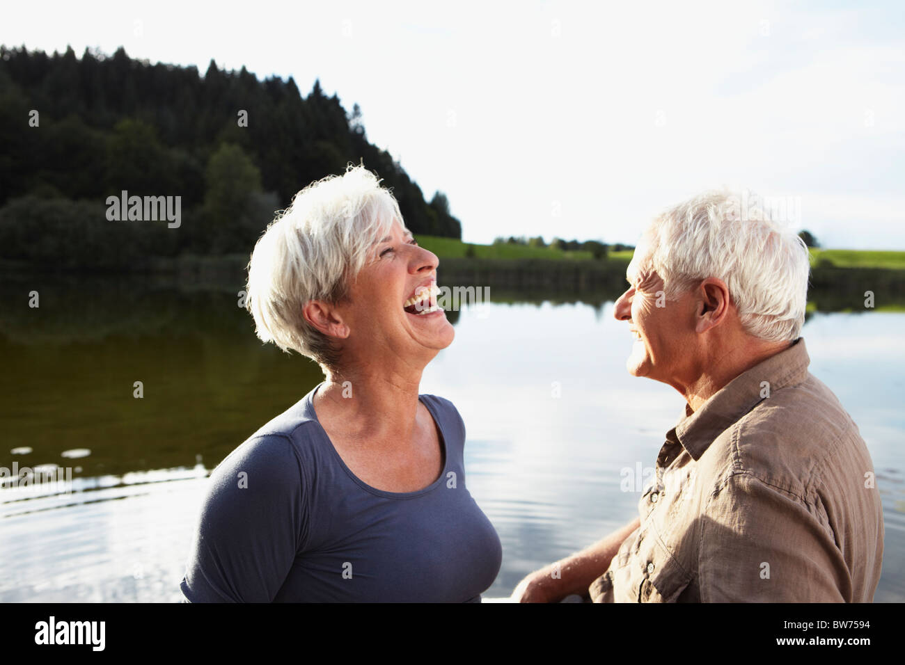 Senior people having fun hi-res stock photography and images - Alamy